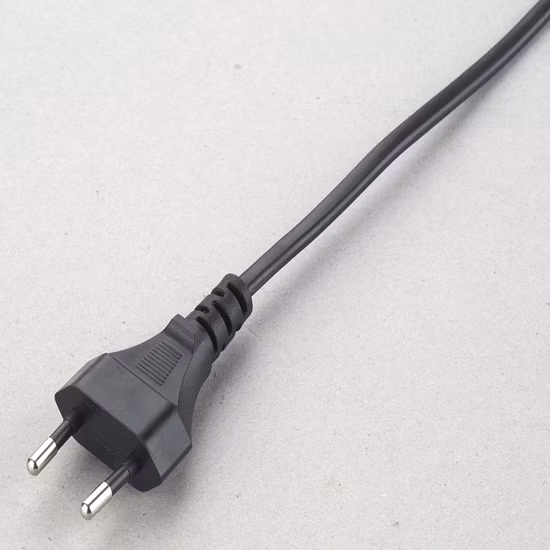 Cable de alimentación italiano CA Alemania tipo europeo aprobado por VDE