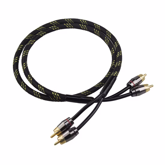 Cable de 3,5 mm a RCA, Cable de audio estéreo hembra de 3,5 mm a 2 RCA macho Smartphones compatibles chapados en oro, MP3, tabletas, parlantes, cine en casa, HD